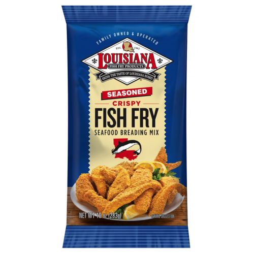 Louisiana Fish Fry Products Seasoned Fish Fry - 10oz (283g)