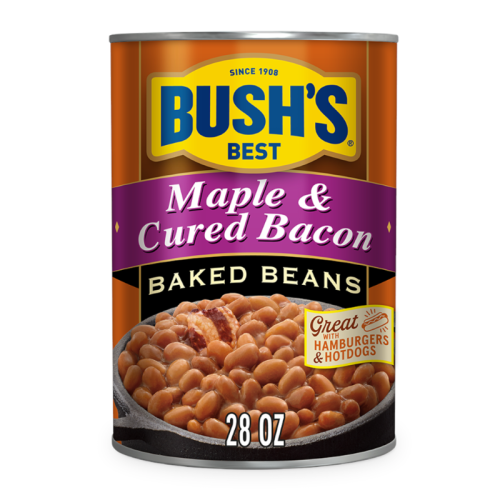 Bush's Best Maple & Cured Bacon Baked Beans - 28oz (794g)