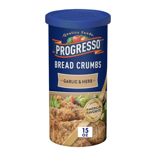 Progresso Garlic and Herb Bread Crumbs - 15oz (425g)