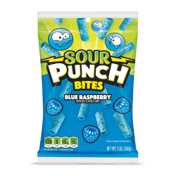 Sour Punch Blue Raspberry Bites - 5oz (142g)