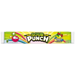 Sour Punch Rainbow Candy Straws - 2oz (57g)