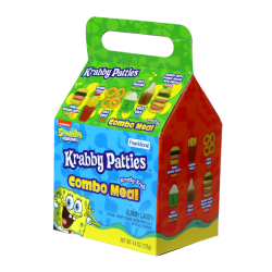 Spongebob Squarepants Krabby Patties Take Out Box - 4.4oz (125g)