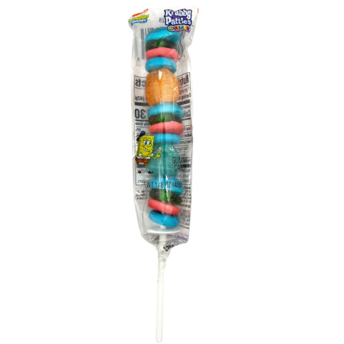 Spongebob Gummy Krabby Patties Colors Kabob - 1.5oz (42g)
