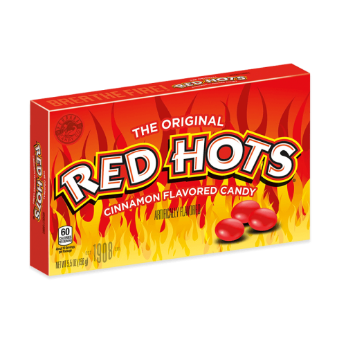 Red Hots Original Cinnamon Candy - Theatre Box - 5.5oz (156g)