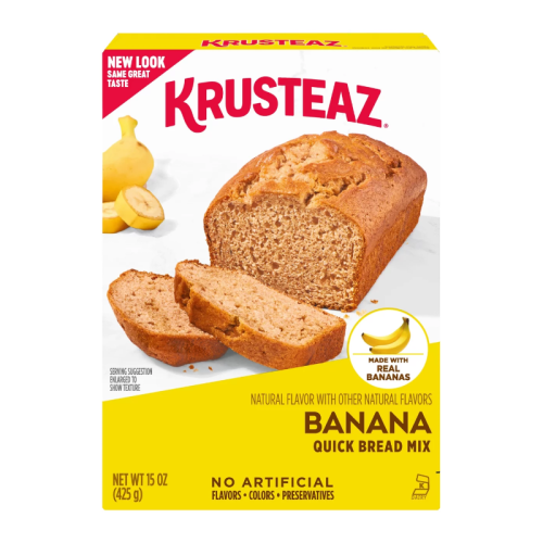 Krusteaz Banana Quick Bread Mix - 15oz (425g)