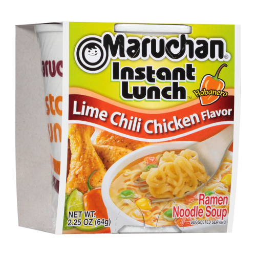 Maruchan - Lime Chili Chicken Flavour Instant Lunch Ramen Noodles - 2.25oz (64g)