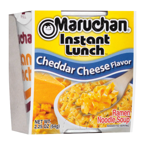 Maruchan Instant Lunch Cheddar Cheese Noodles - 2.25oz (64g)