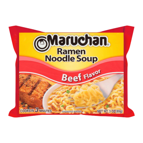 Maruchan - Beef Flavor Ramen Noodles - 3oz (85g)