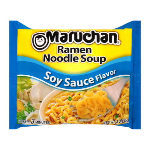 Maruchan - Soy Sauce Flavour Ramen Noodles - 3oz (85g)