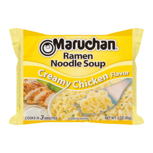 Maruchan Creamy Chicken flavour Ramen Noodles - 3oz (85g)