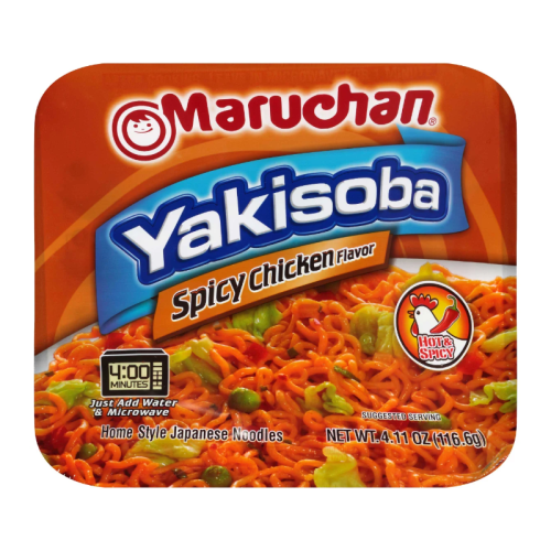Maruchan Yakisoba Noodles Spicy Chicken - 4.11oz (116.6g)