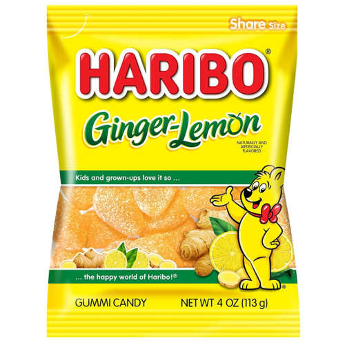 Haribo Ginger-Lemon - 4oz (113g)