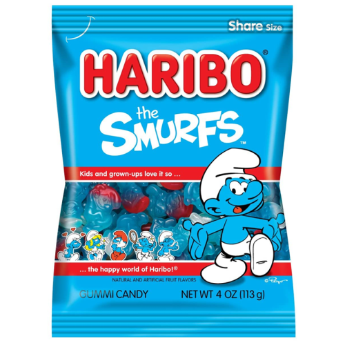 Haribo Smurfs - 4oz (113g)