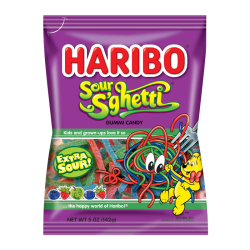 Haribo Sour S'ghetti - 5oz (142g)