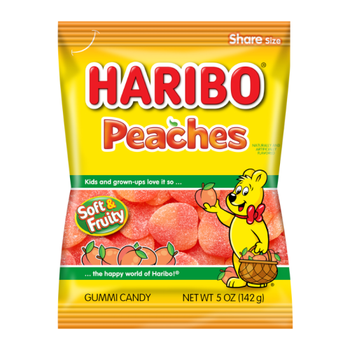 Haribo Peaches - 5oz (142g)