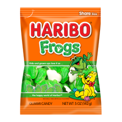 Haribo Frogs - 5oz (142g)