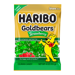 Haribo Gold Bears Strawberry - 4oz (113g)