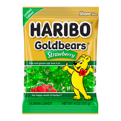 Haribo Gold Bears Strawberry - 4oz (113g)