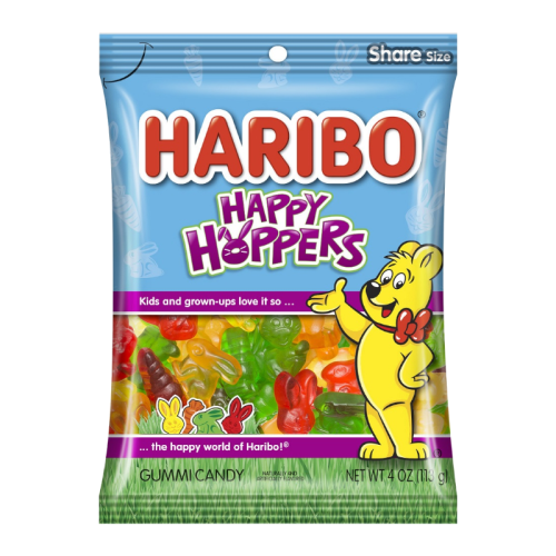 Haribo Happy Hoppers Gummies - 4oz (113g)