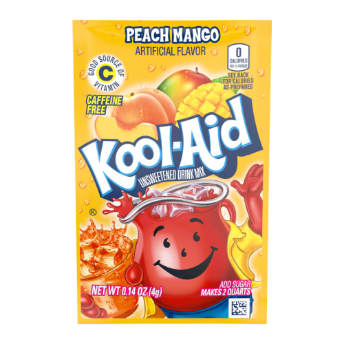 Kool-Aid Peach Mango Drink Mix - 0.14oz (4g)