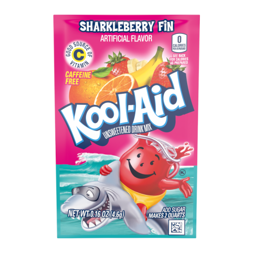 Kool-Aid Sharkleberry Fin Drink Mix - 0.16oz (4.6g)
