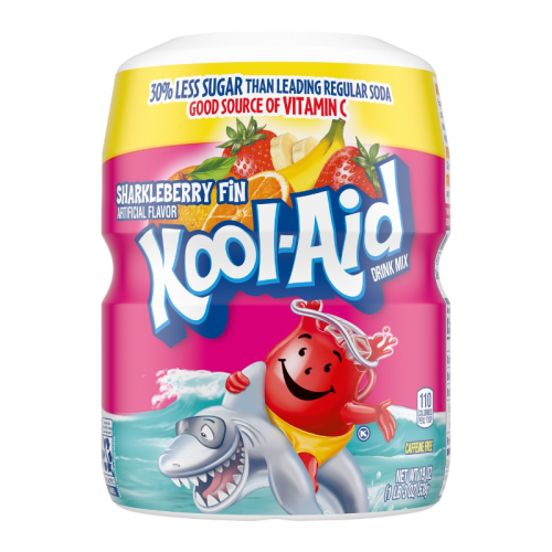 Kool-Aid Sharkleberry Fin - 19oz (538.6g) Tub