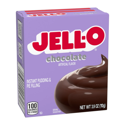 Jell-O - Chocolate Instant Pudding - 3.9oz (110g)