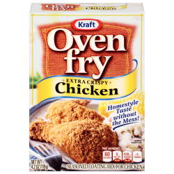 Kraft Oven Fry Extra Crispy Chicken Seasoned Coating Mix 4.2oz (119g)