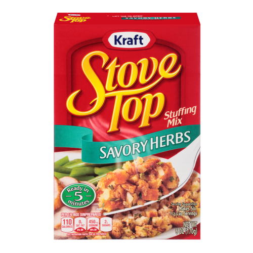 Stove Top Savoury Herb Stuffing Mix - 6oz (170g)