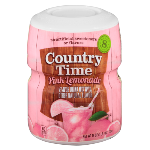 Country Time Pink Lemonade Mix - 19oz (538g)