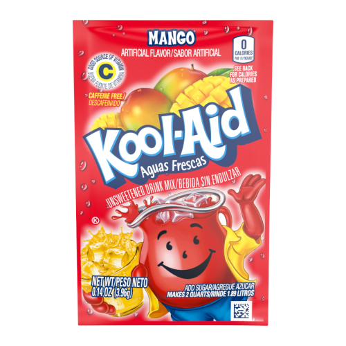 Kool-Aid Mango Drink Mix - 0.14oz (3.96g)