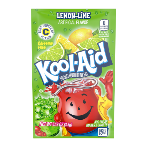 Kool-Aid Lemon-Lime Drink Mix - 0.13oz (3.6g)