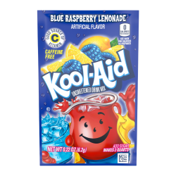 Kool-Aid Blue Raspberry Lemonade Drink Mix - 0.22oz (6.2g)
