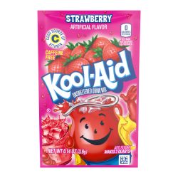Kool-Aid Strawberry Drink Mix - 0.14oz (3.9g)