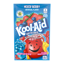 Kool-Aid Mixed Berry Drink Mix - 0.22oz (6.2g)