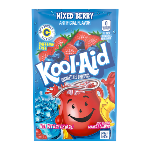 Kool-Aid Mixed Berry Drink Mix - 0.22oz (6.2g)