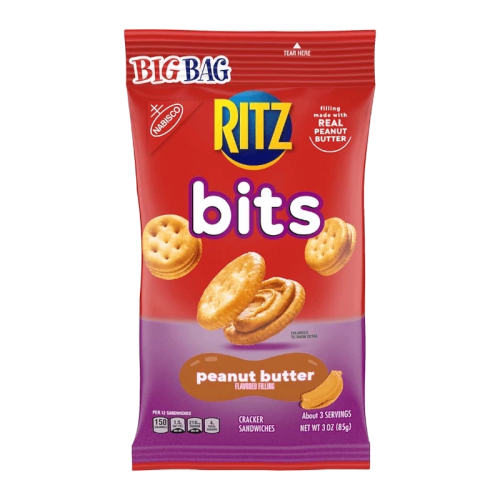 Ritz Bits Peanut Butter Sandwiches 3oz (85g)