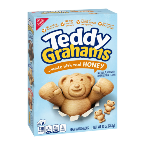 Teddy Grahams Honey Cereal Snack - 10oz (283g)