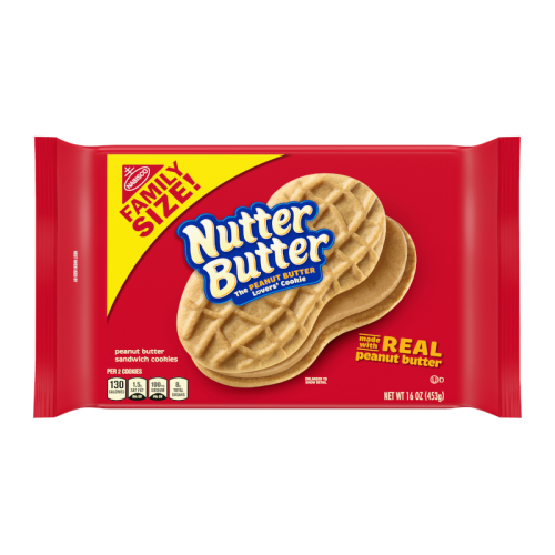 Nutter Butter Creme Peanut Butter Sandwich Cookies - 16oz (453g)