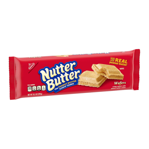 Nutter Butter Peanut Butter Pattie Wafer Cookies - 10.5oz (297g)