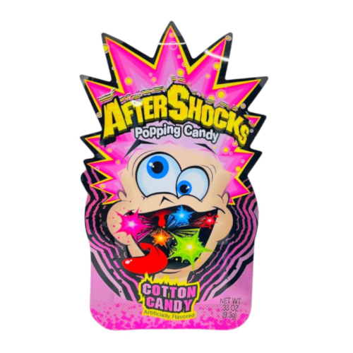 AfterShocks Popping Candy Cotton Candy - 0.33oz (9.3g)