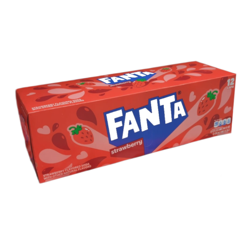 Fanta Strawberry - 12oz (355ml) 12-Pack