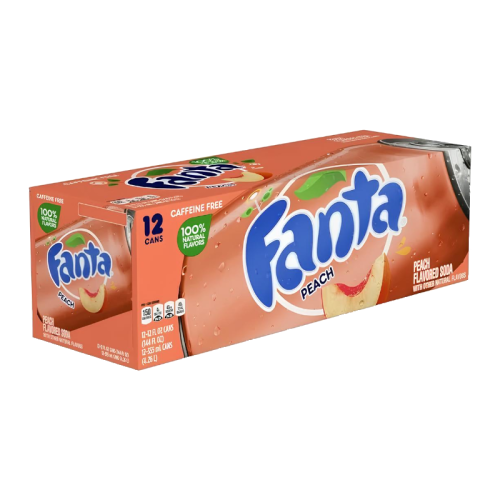 Fanta Peach - 12fl.oz (355ml) 12-Pack