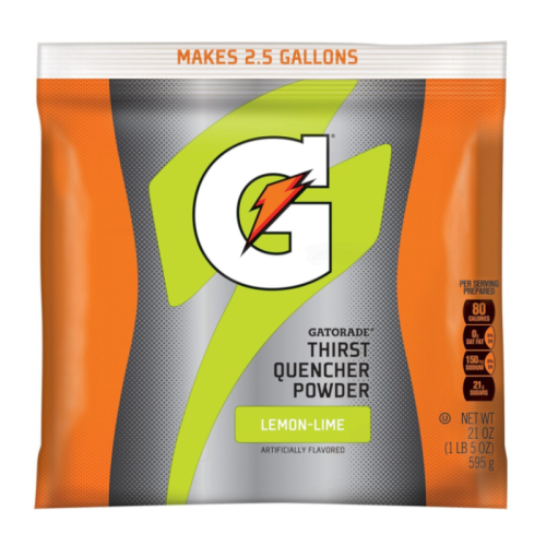 Gatorade - Thirst Quencher Lemon-Lime Instant Powder Mix - 21oz (595g)