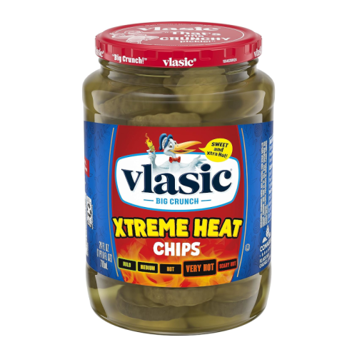 Vlasic Xtreme Heat Chips Very Hot - 24oz (710ml)