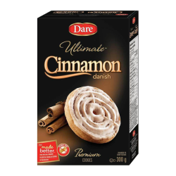 Dare - Ultimate Cinnamon Danish Premium Cookies - 300g [Canadian]