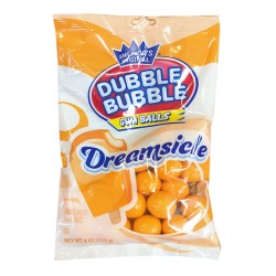 Dubble Bubble Dreamsicle Gum Balls - 4oz (113g)