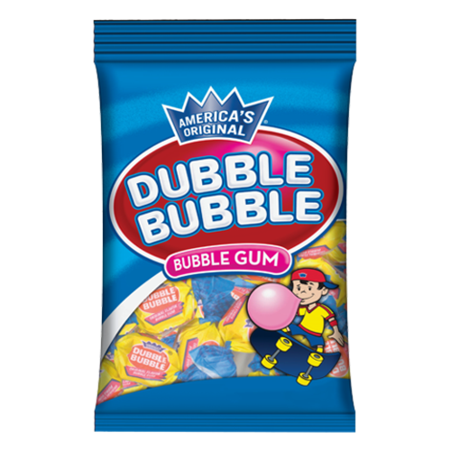 Dubble Bubble Gum Peg Bag - 4.5oz (127g)