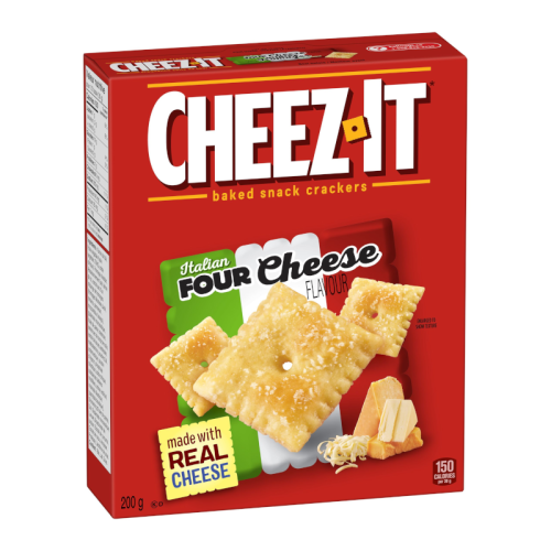 Cheez It Crackers Italian Four Cheese - 200g [Canadian]