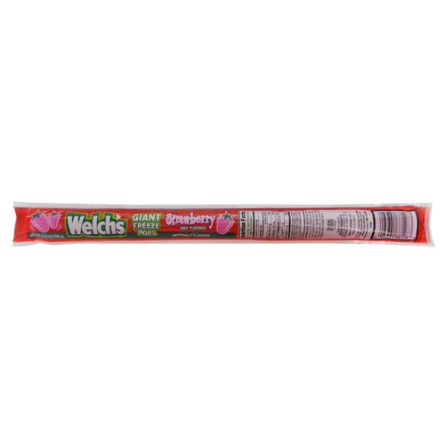 Welch's Giant Freeze Pops Strawberry Soda Flavored 5.5oz (156g)
